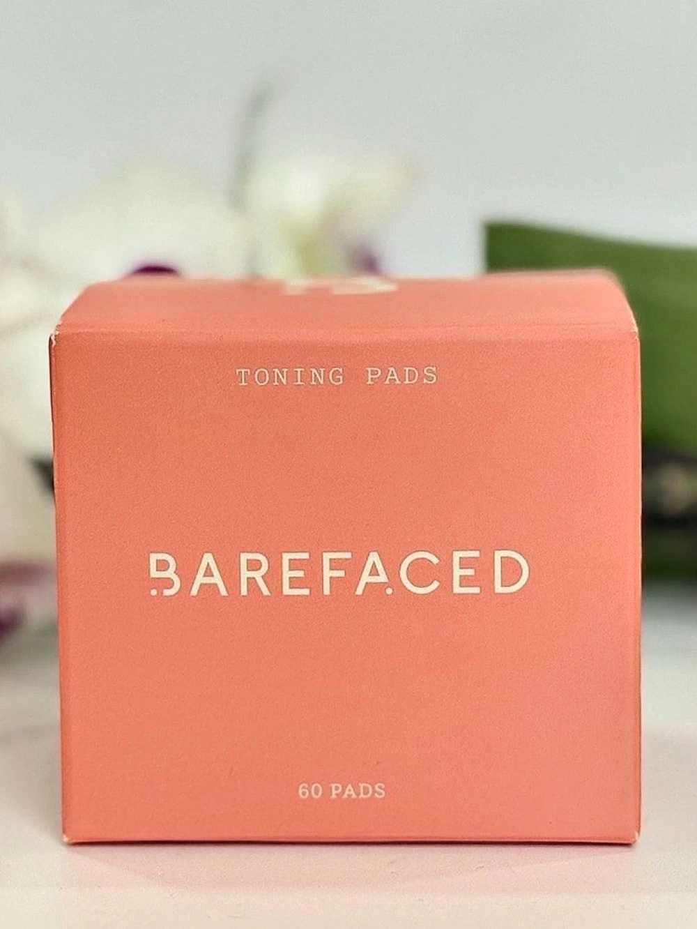 Barefaced Toning Pads 60 Count Brand New Factory Sealed $50 Retail